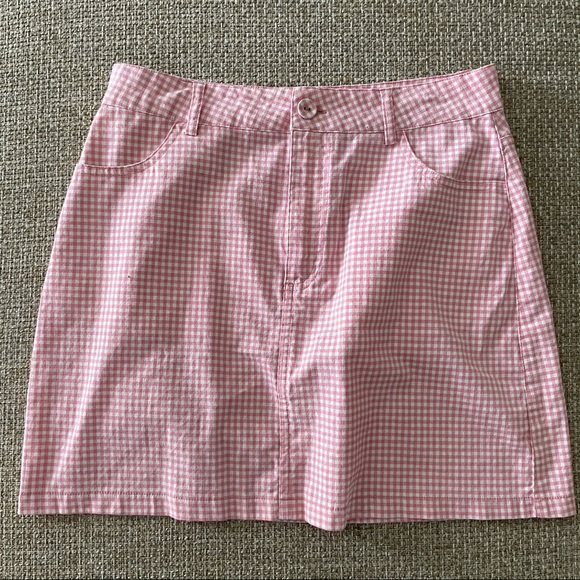 Forever 21 Dresses & Skirts - Forever 21 Pink Plaid Skirt size S